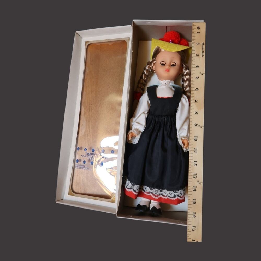 White Eagle Enterprises Folk Doll 17" European Handmade Rusek MN Original Box - Picture 7 of 16